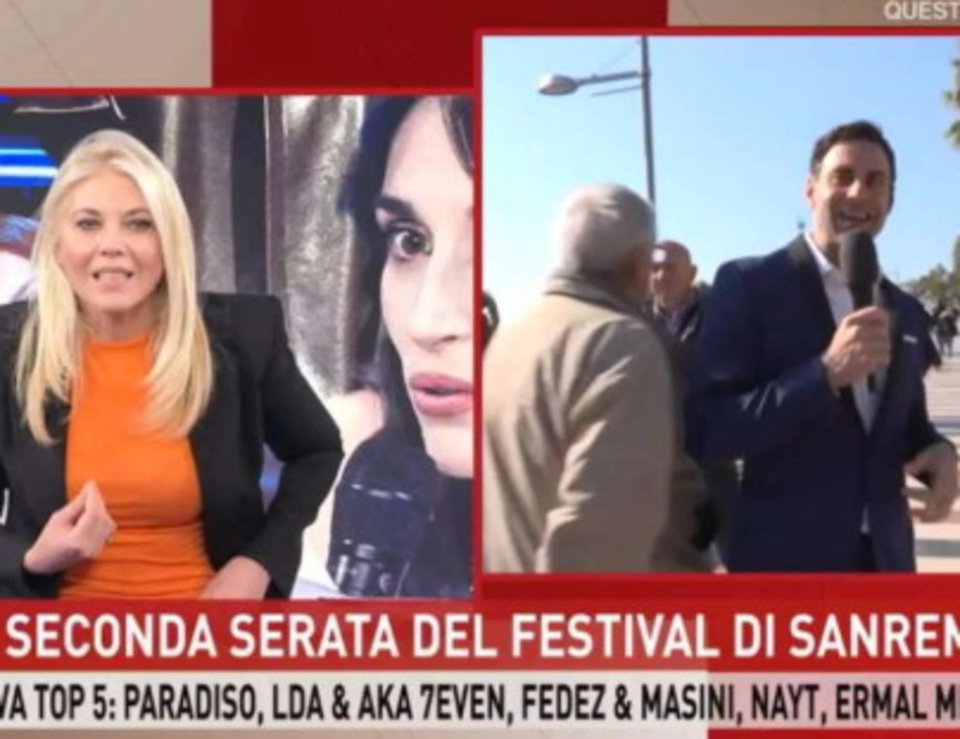 Storie italiane, Eleonora Daniele sbianca: "Aiuto, è impazzito"