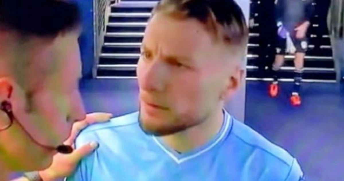 Immobile, beccato sotto il tunnel con l&apos;arbitro: cosa si dicono