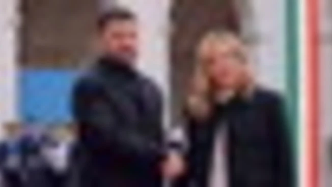 Zelensky arrivato a palazzo Chigi, accolto da Meloni