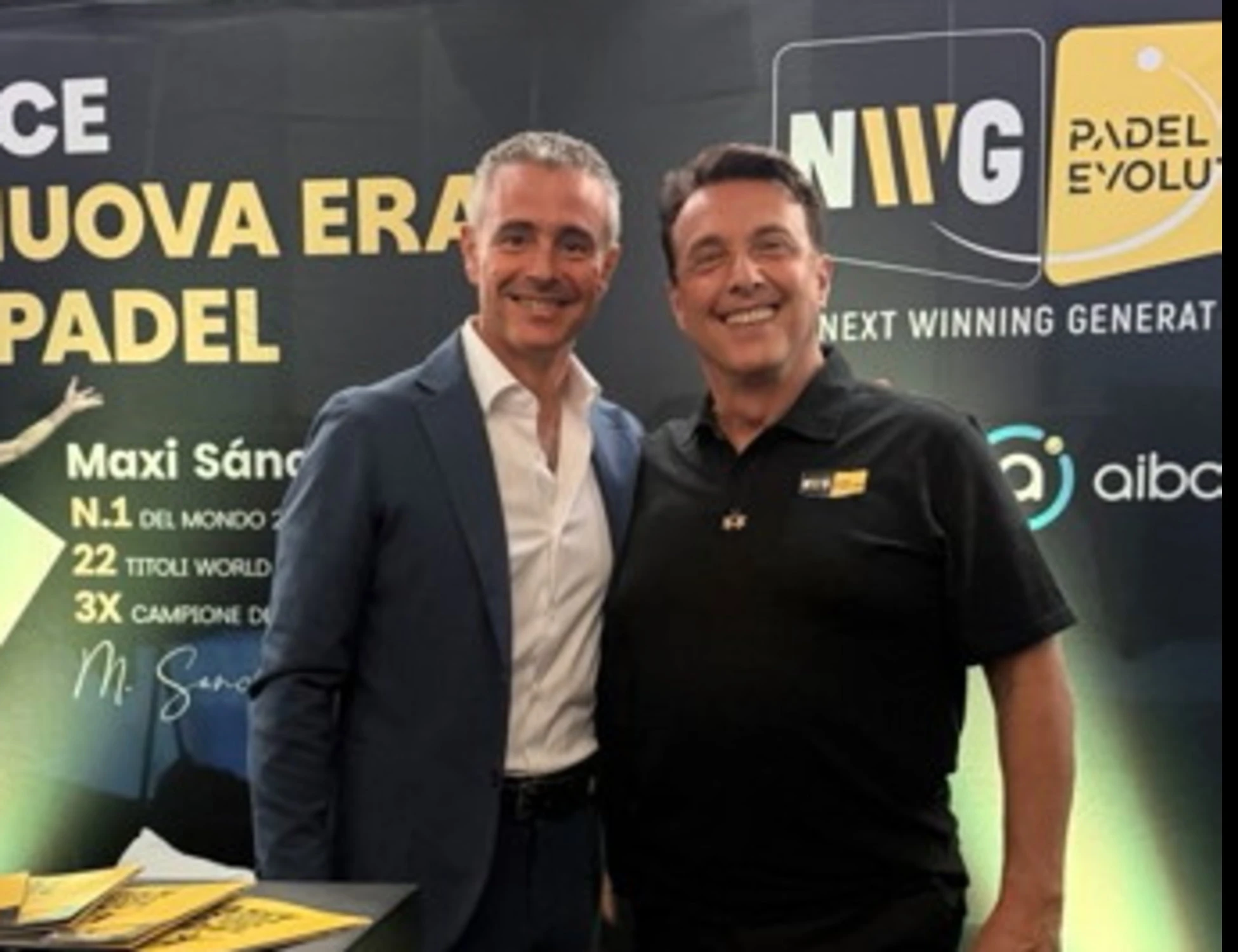 NWG PADEL EVOLUTION CELEBRATO A ROMA ALLO STADIO OLIMPICO: PREMIO ALLA CARRIERA PER MAXI SANCHEZ AGLI ITALIAN PADEL AWARDS 