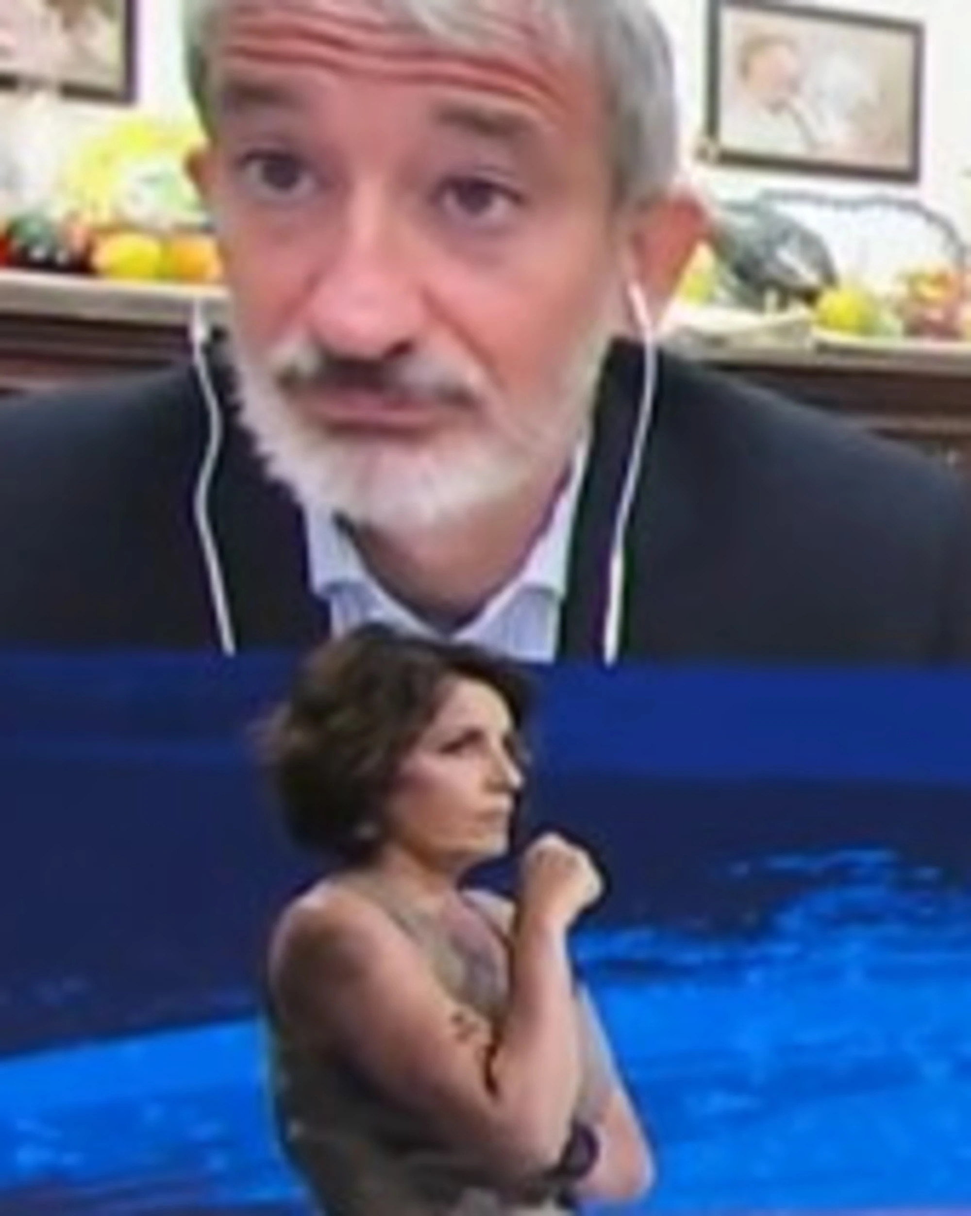 In Onda, Pietro Senaldi smentisce Marianna Aprile: "Non è teatro"