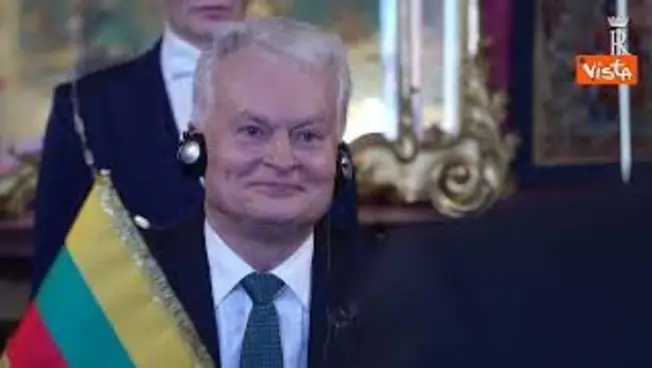 Leggi l'articolo: Mattarella riceve Presidente Nauseda: Italia e Lituania hanno a cuore la sicurezza e la pace