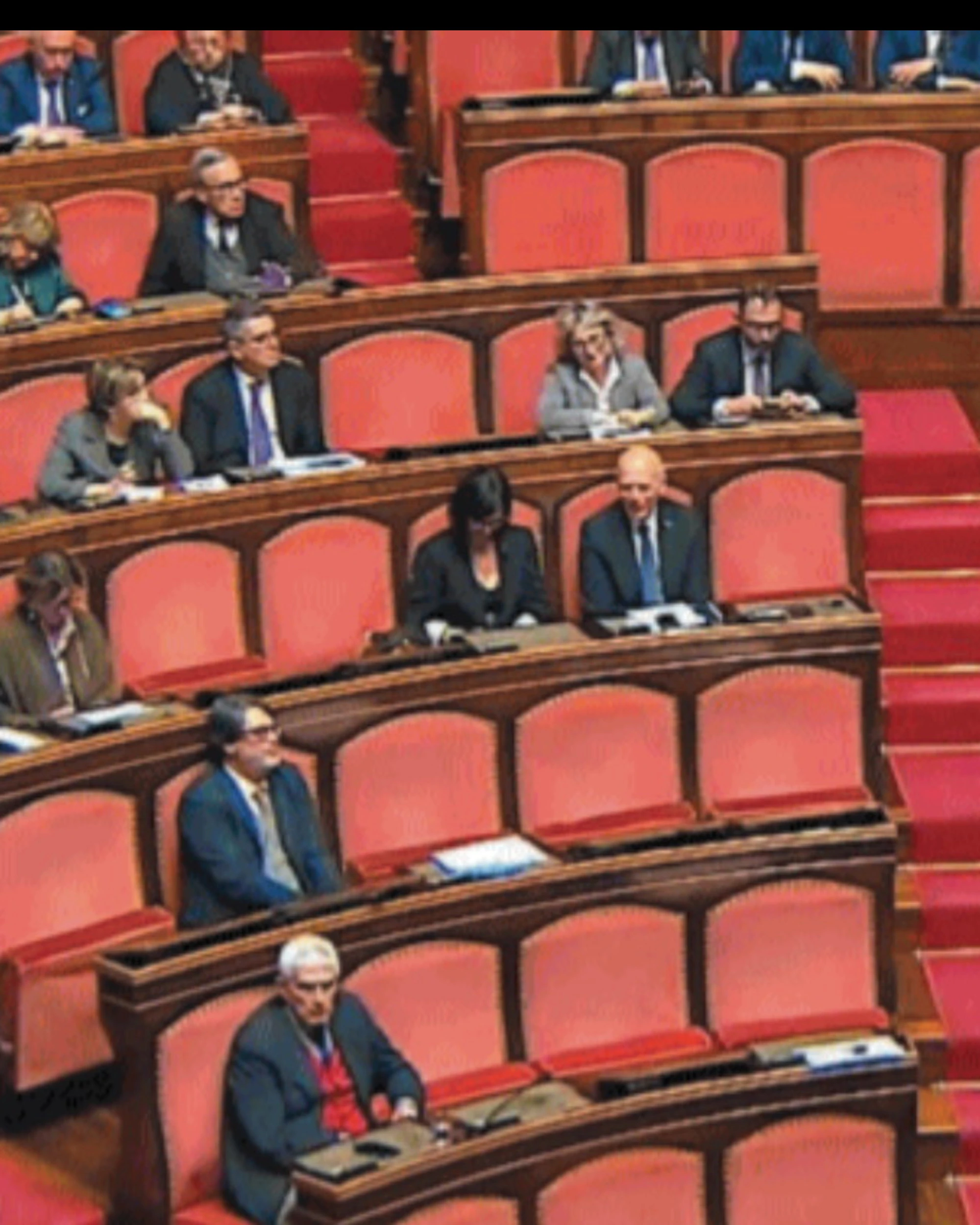 Fuga dal Senato, è l'ora del bucatino
