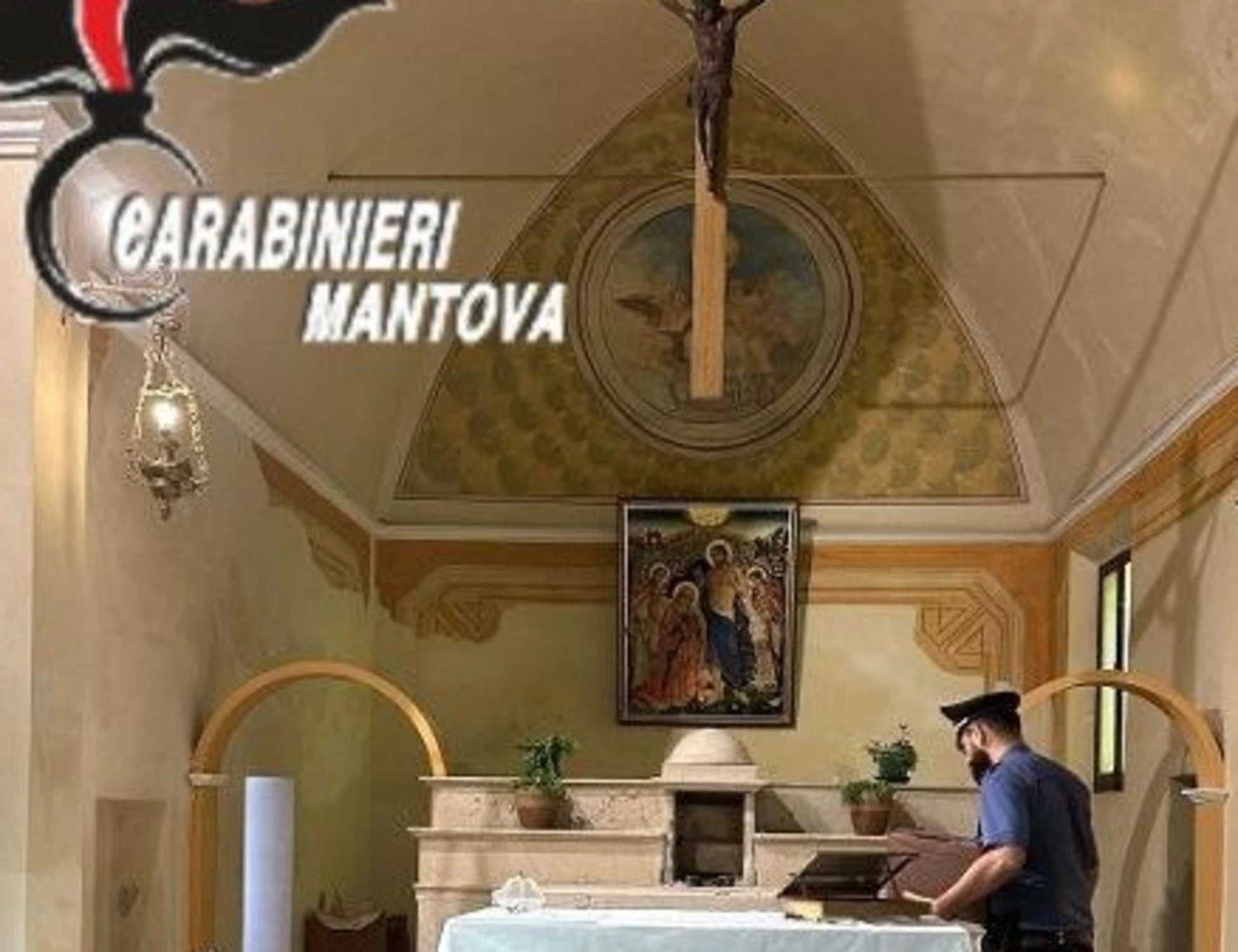Mantova, furto choc: cosa rubano da una chiesa