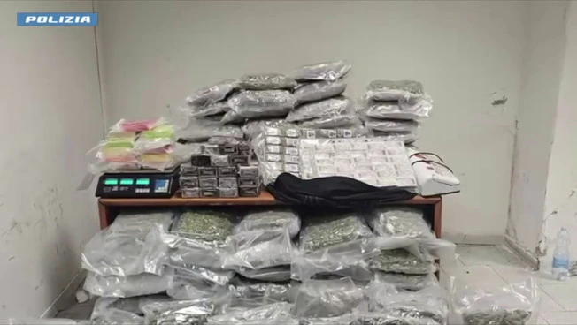 Sequestrati circa 140 chili di droga a Catania, arrestati padre e figlio