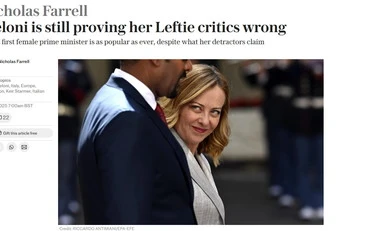 Giorgia Meloni, il Telegraph azzera i deliri progressisti: "Sul premier solo sciocchezze"