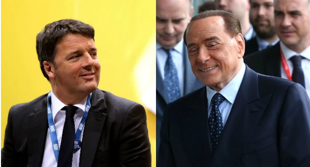 Renzi e Berlusconi