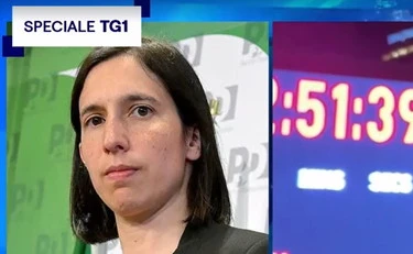 Elly Schlein, come rosica a dire "grazie Trump": al Tg1...