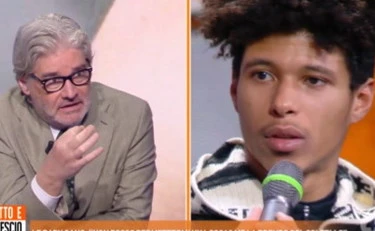 Paolo Del Debbio umilia il maranza: "Rapino, rubo e vado al super?"