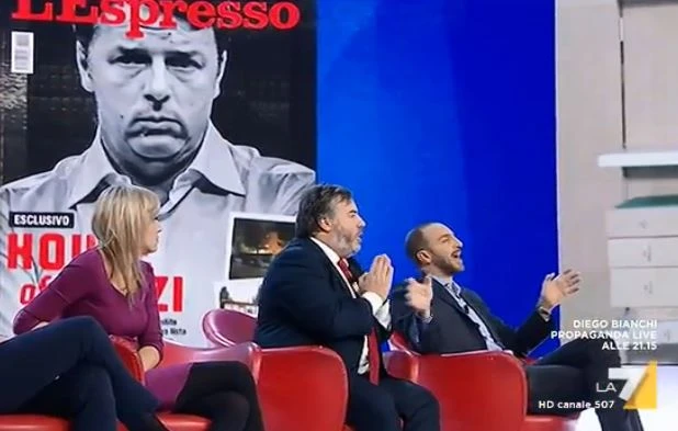 Open, Luciano Nobili fuori controllo in diretta: "Chi lo risarcisce Renzi?", una furia contro Fittipaldi