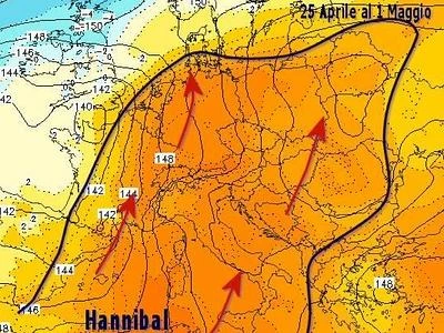 Sabato caldo record, ma da domenica Italia divisa in due. Nubifragi in Piemonte