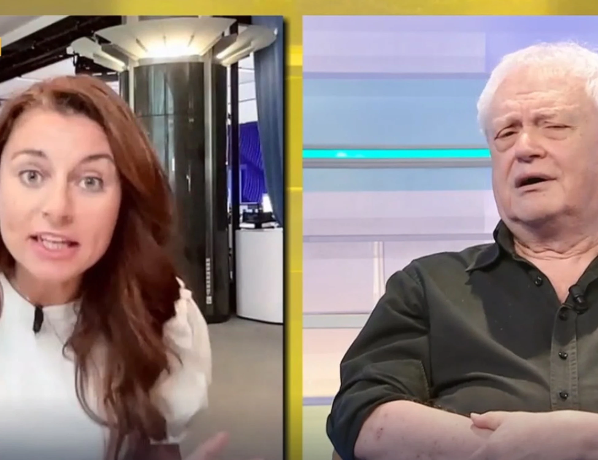 Coffe Break, Dell'Arti impazzisce contro Susanna Ceccardi: "Vattene a fanc***"