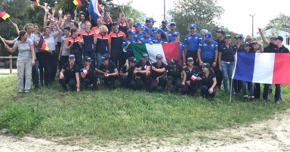 Equitazione, monta da lavoro: l'Italia difende il titolo e sale ancora sul tetto d'Europa
