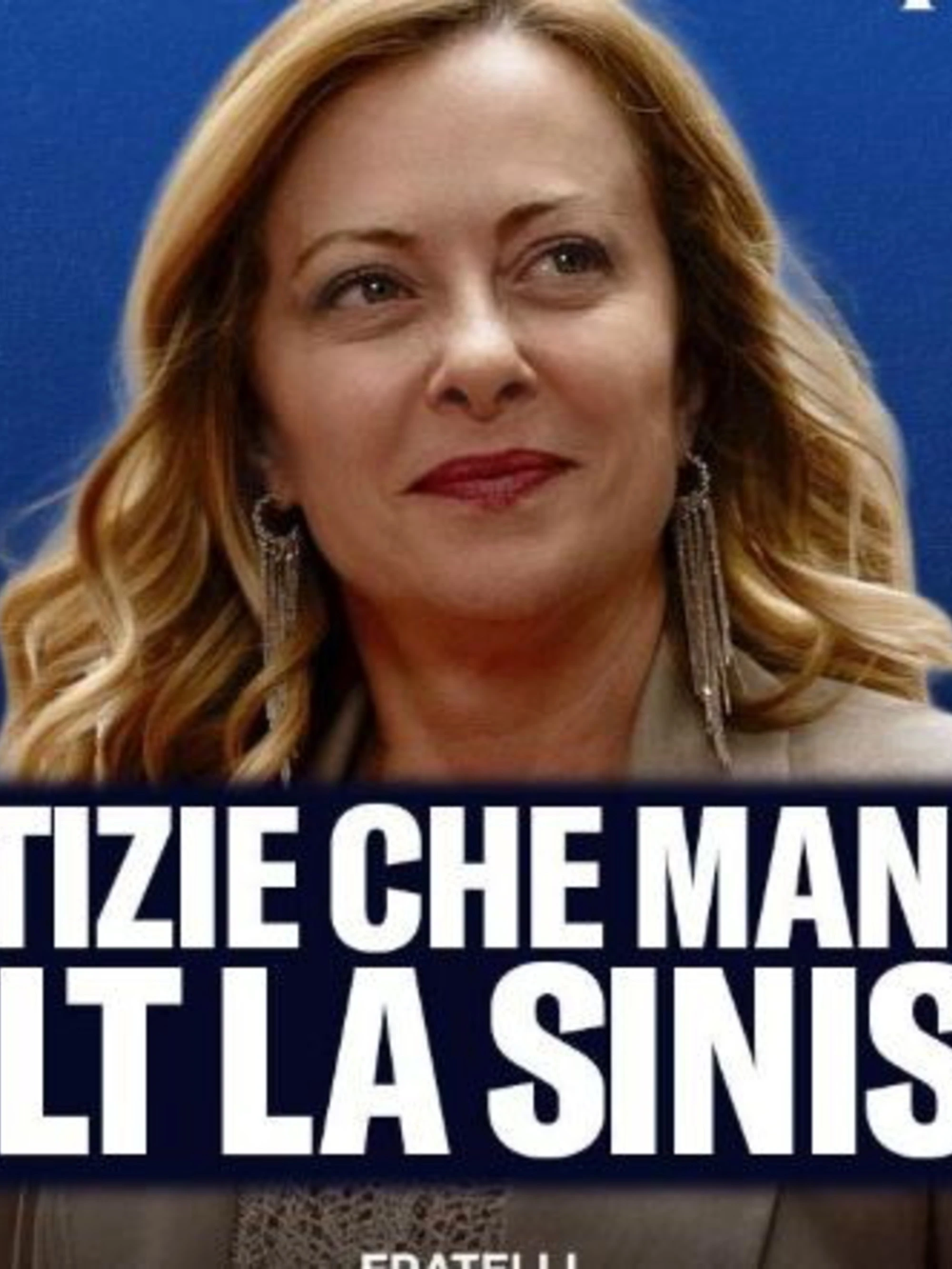Fdi picchia duro: "Ecco la notizia che manda in tilt la sinistra"