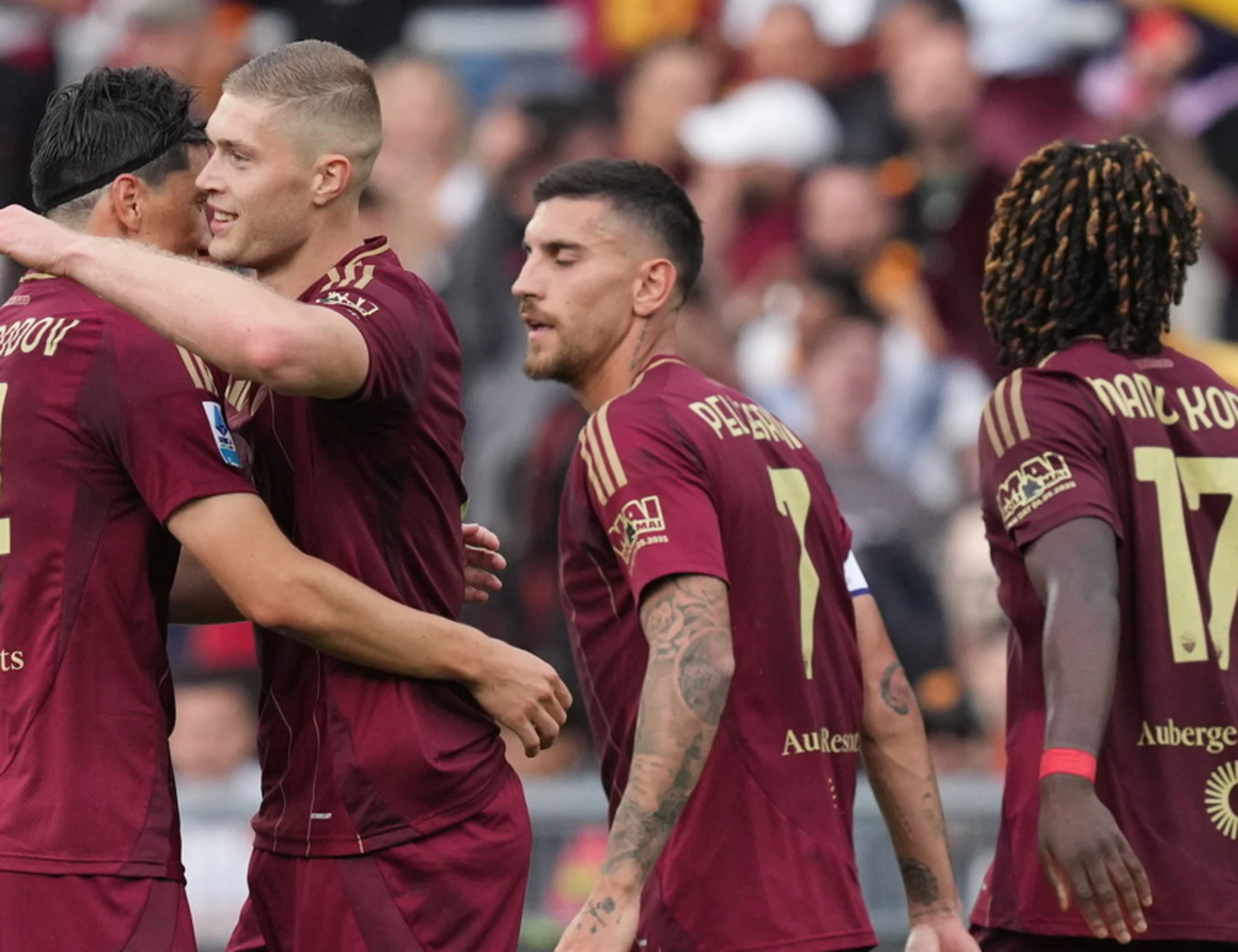 Roma, vittoria importantissima contro la Fiorentina: decide Artem Dovbyk 