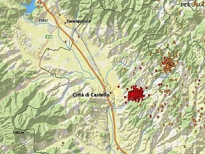Città di Castello, nuova scossa di terremoto Il sindaco: "Paura, ma nessun danno"