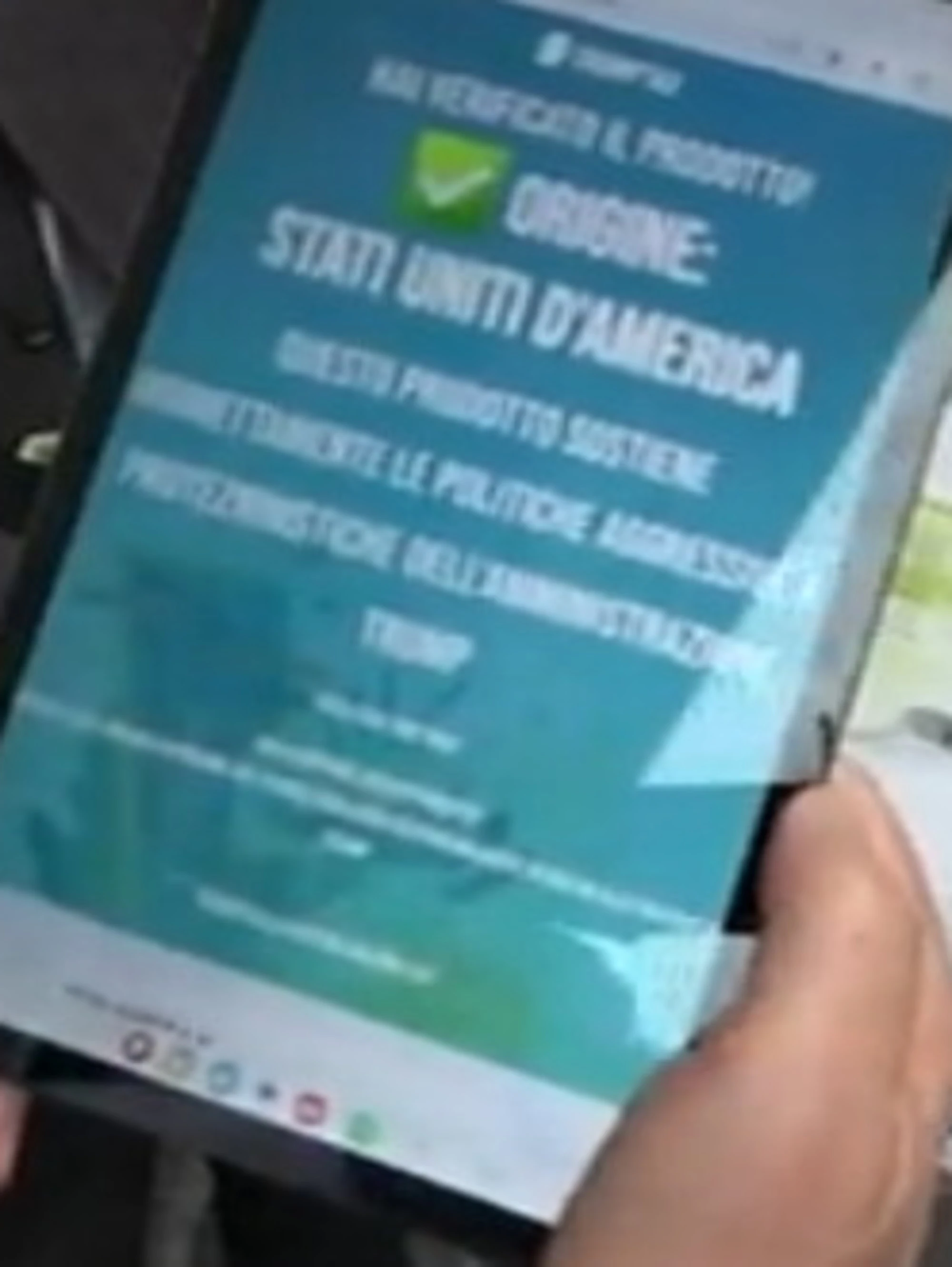 Dazi, Bonelli e Fratoianni lanciano Trump Tax: l'app per boicottare i prodotti Usa