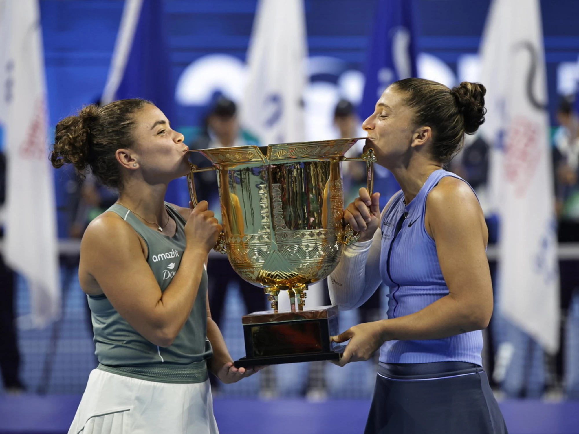 Errani e Paolini trionfano in Cina