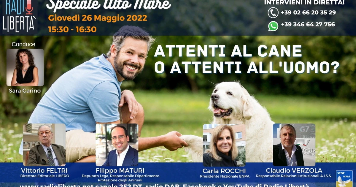 Vittorio Feltri, attenti al cane o attenti all'uomo?