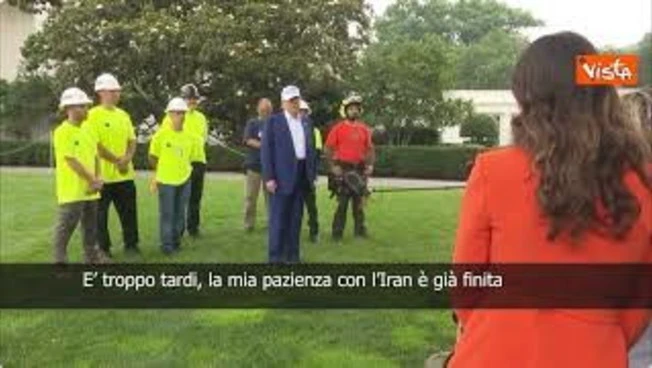 Trump: A Teheran ultimatum definitivo, ho perso la pazienza
