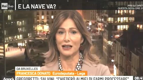 Agorà, Francesca Donato sulla Gregoretti: "Se condannate Matteo Salvini allora condannate tutti gli italiani"