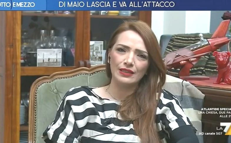 Otto e mezzo, la sardina Jasmine Cristallo: "Difficile definire Luigi Di Maio un leader, non ha carisma"