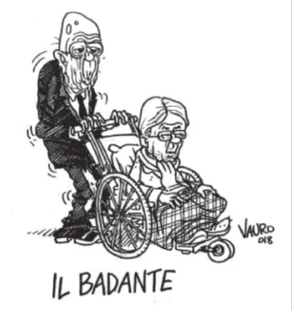Giorgio Napolitano e il golpe, la clamorosa vignetta di Vauro in prima pagina: "Il b...", vilipendio contro Re Giorgio