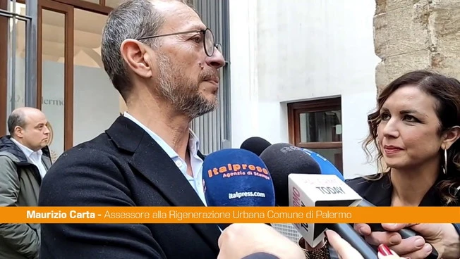 Carta "Seconda fase per riqualificazione Ex Chimica Arenella a Palermo"