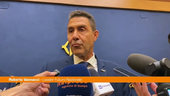 Vannacci "Futuro Nazionale non questua voti, valori non sono negoziabili"