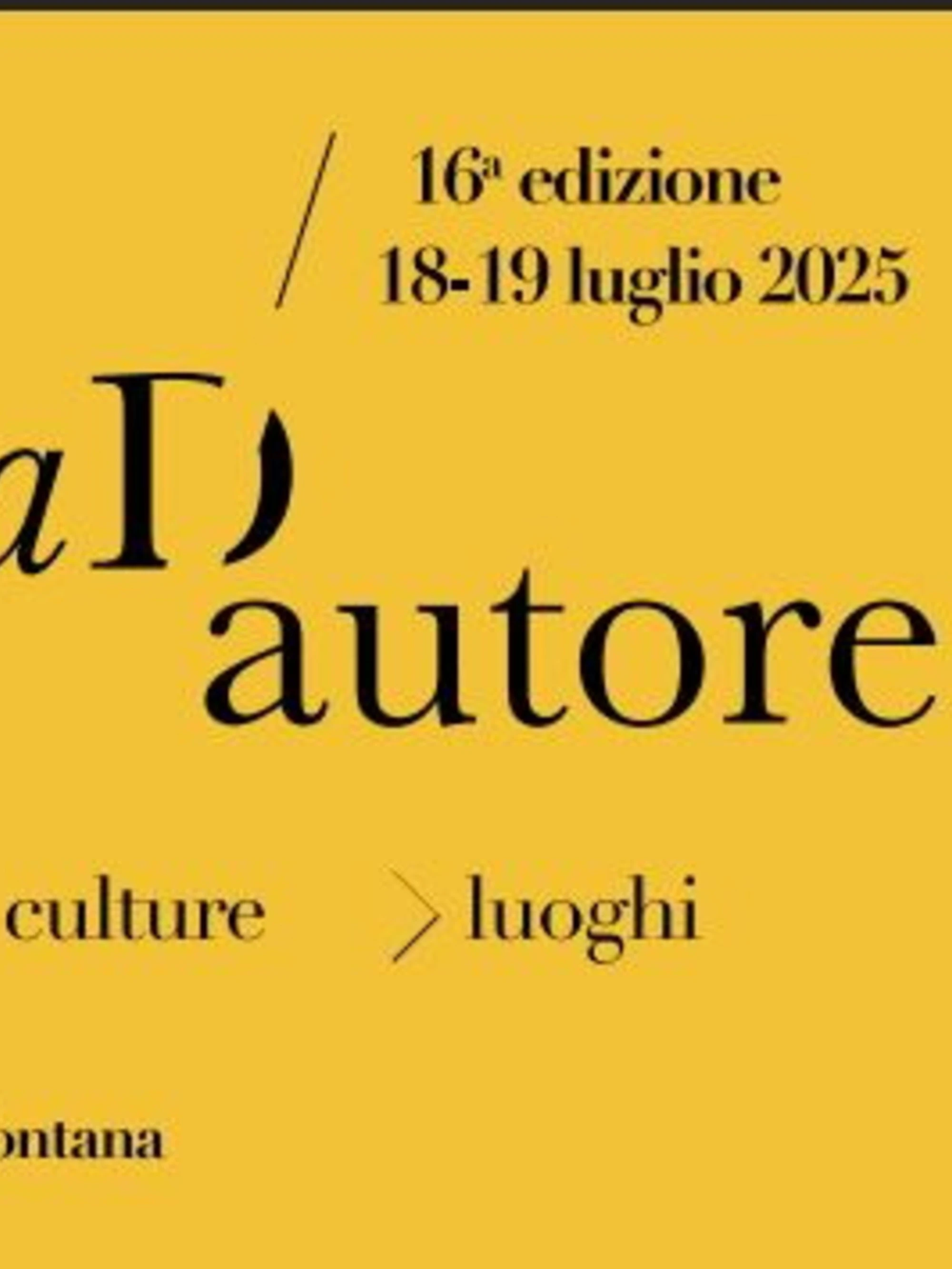 PONZA D'AUTORE TORNA IL 18 E 19 LUGLIO: IDENTITÀ, POTERE, DIRITTI UN'ITALIA CHE CAMBIA