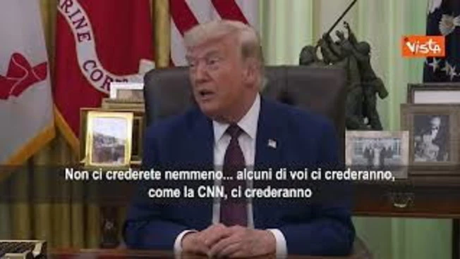 Trump: La Cnn è un'organizzazione corrotta con giornalisti corrotti