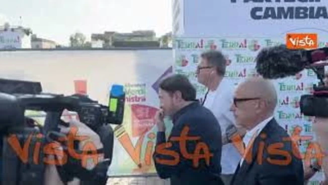 Ranucci arriva a Terra 2026 Festa Nazionale di Avs, il saluto con Bonelli