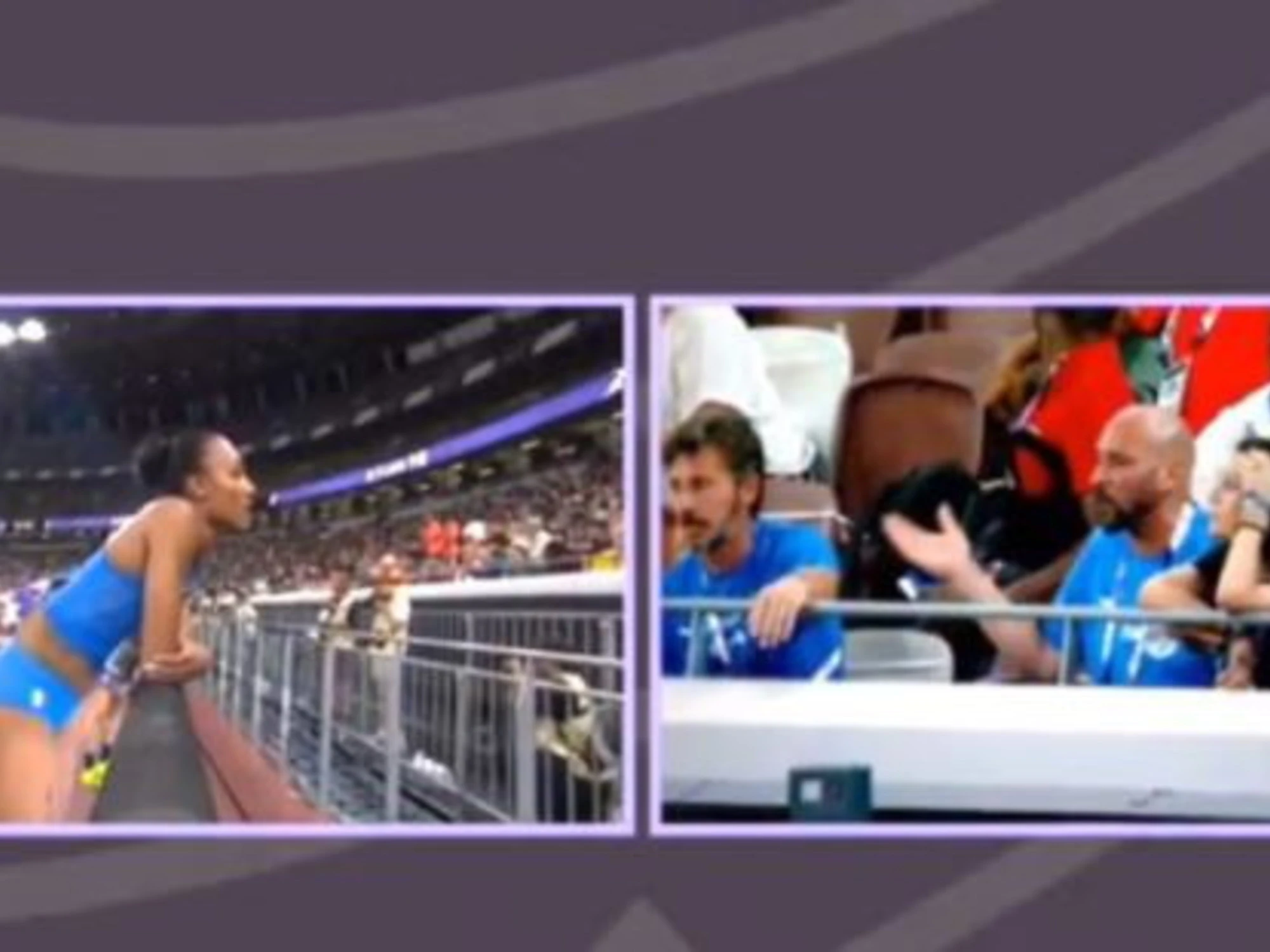 Iapichino, la lite col padre in tv: "Così non si fa, chiedile scusa"