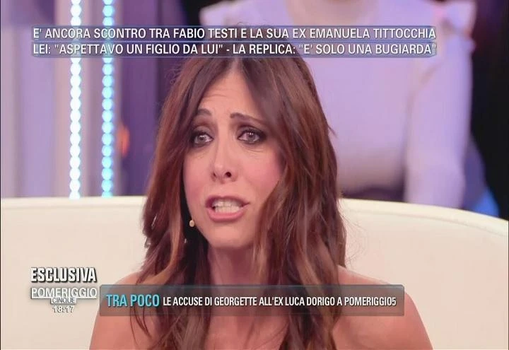 Pomeriggio 5, il dramma di Emanuela Titocchia: sangue dal seno, a un passo dalla morte