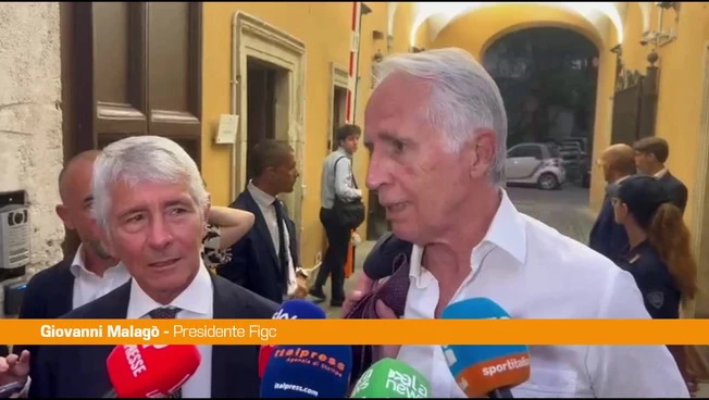 Figc, incontro Abodi-Malagò "C'è consapevolezza reciproca sulle priorità"