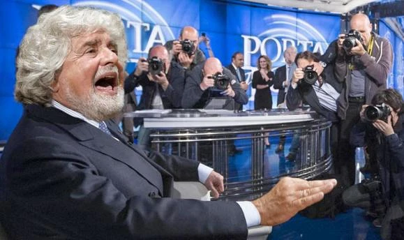 Per Grillo da Vespa share del 23%