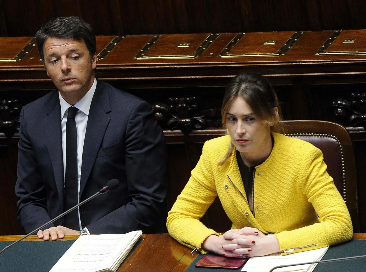 Matteo Renzi e Maria Elena Boschi, il giro di chiamate per convincere Forza Italia a un nuovo governo