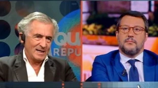 Quarta Repubblica, Salvini contro Henry-Lévy: "Vaccino al coronavirus grazie agli immigrati? Venga a vedere Stazione Termini"