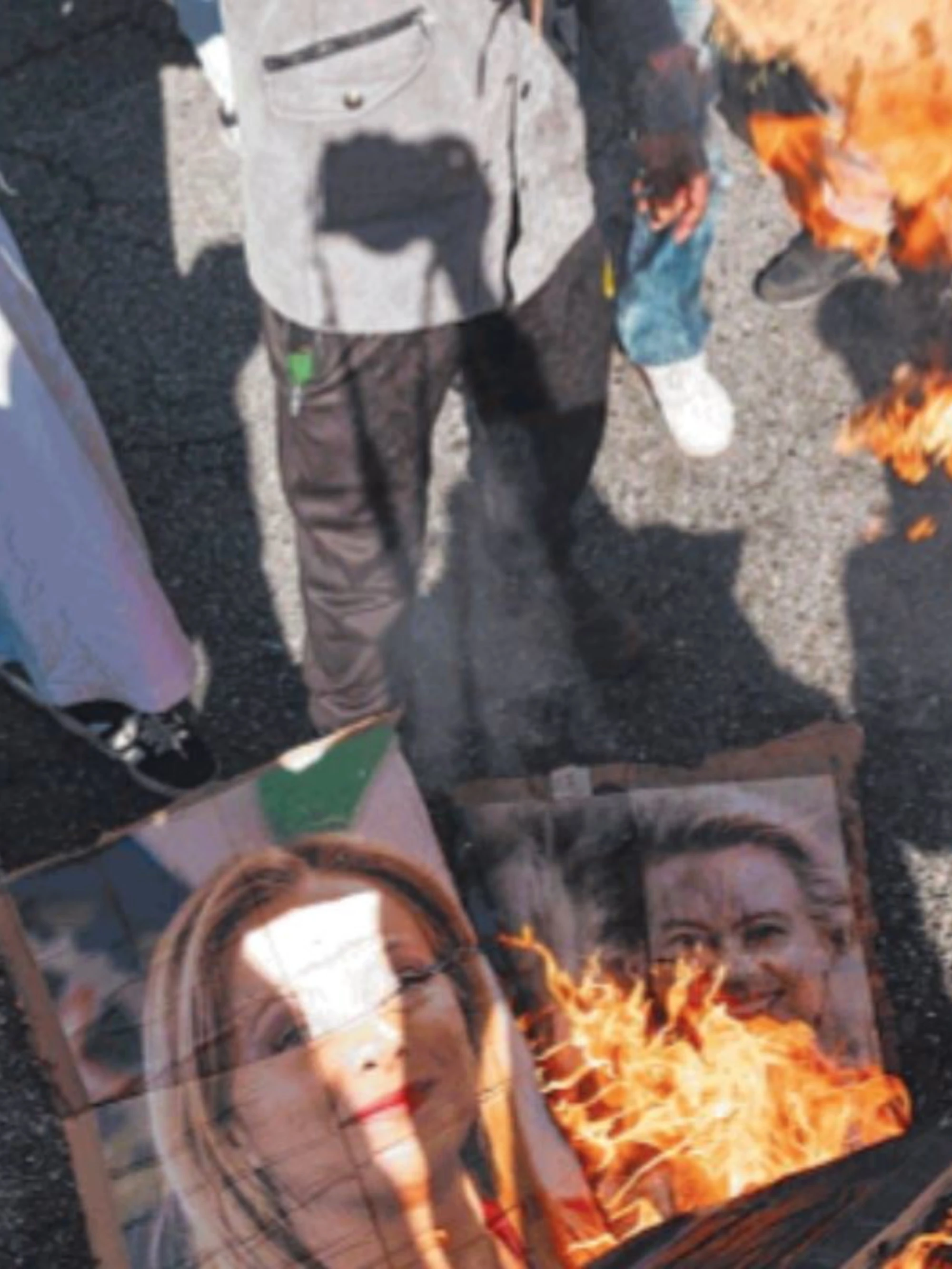Festa islamica: bruciano la foto di Meloni