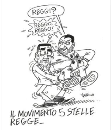 Vauro umilia Luigi di Maio: sbattuto in prima pagina, come lo riduce a cospetto di Matteo Salvini