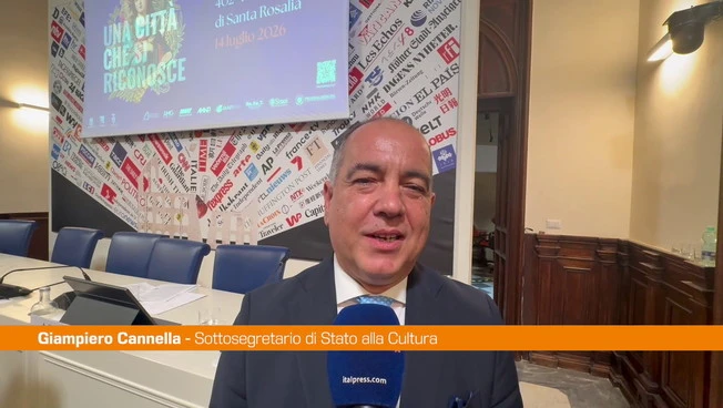 Festino Santa Rosalia, Cannella "Fa ormai parte della mia storia e di Palermo"