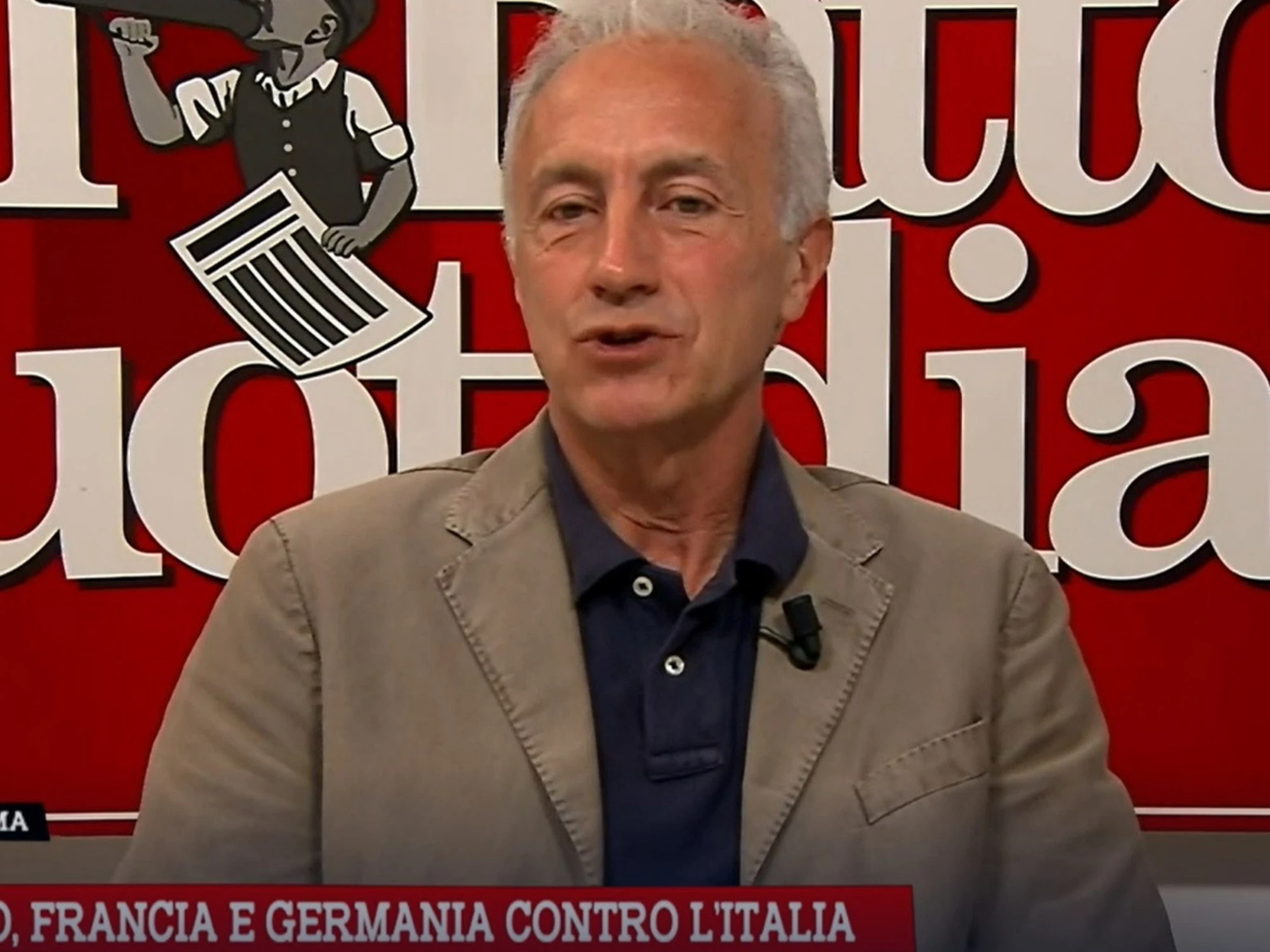Trump-Meloni, la miserevole prima pagina del "Fatto" di Travaglio: "Ginocchiere"