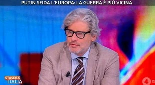 Paolo Del Debbio a Stasera Italia: "Putin non può farlo", tutte le bugie dello zar russo