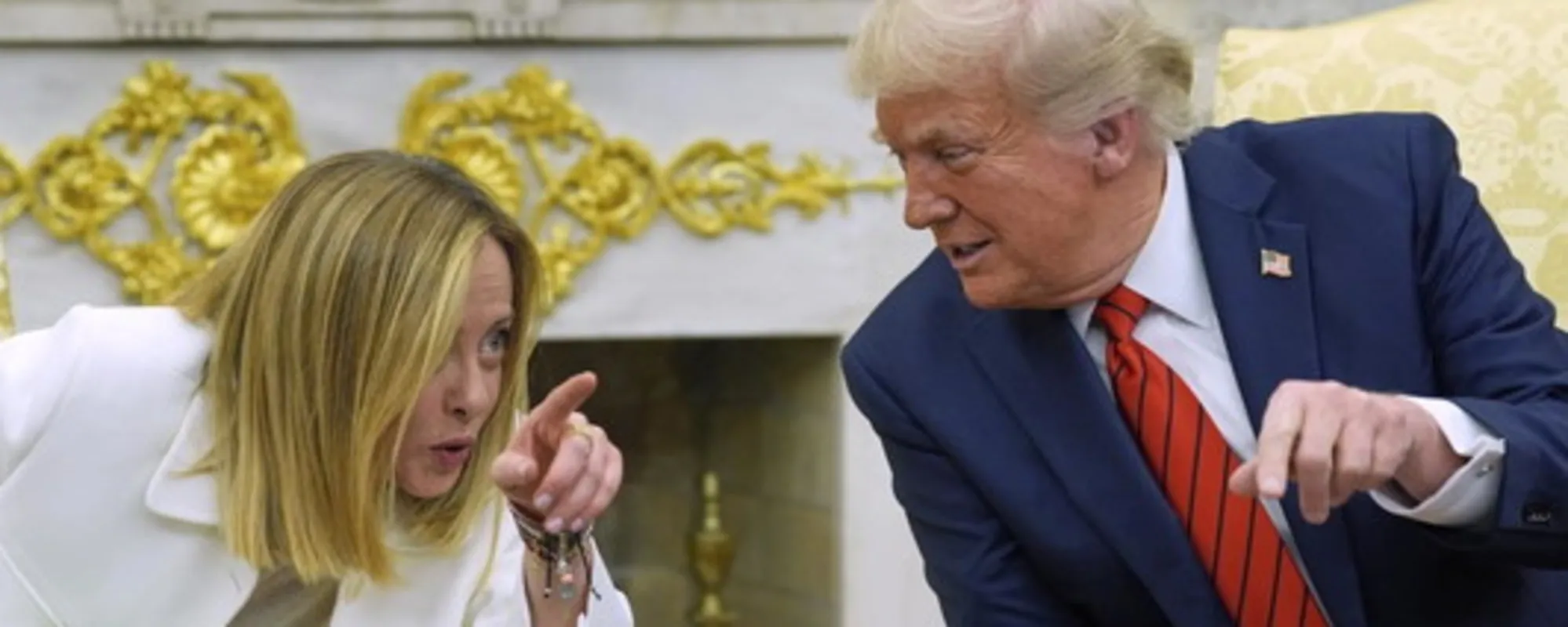 "Non vuole aiutarci nella guerra, sono scioccato": Donald Trump contro Giorgia Meloni