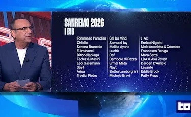 Sanremo 2026, Carlo Conti annuncia i big in gara: i 30 nomi, c'è Tommaso Paradiso