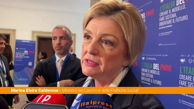 Pnrr, Calderone "Raggiunti con anticipo tutti gli obiettivi sul programma GOL"