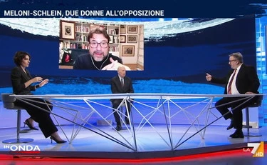 In Onda, Paolo Mieli zittisce Telese e Aprile: "Almeno stasera no!"