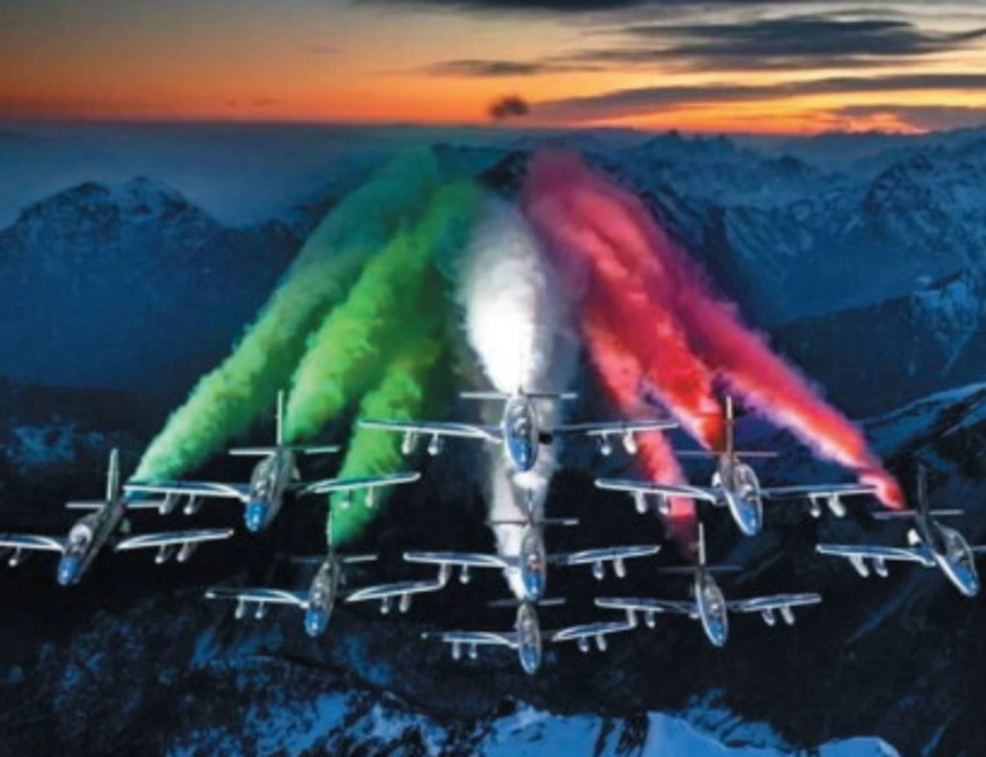 Le Frecce fanno il cielo tricolore: sessantacinque anni di orgoglio