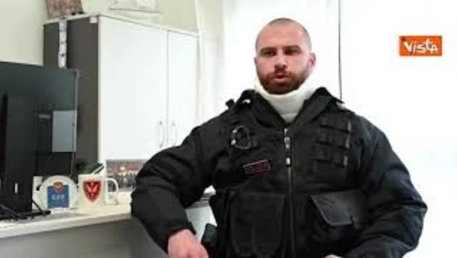 Scontri  Torino, l'agente Virgulti: "Sono intervenuto a difesa del collega, grazie per solidarietà"