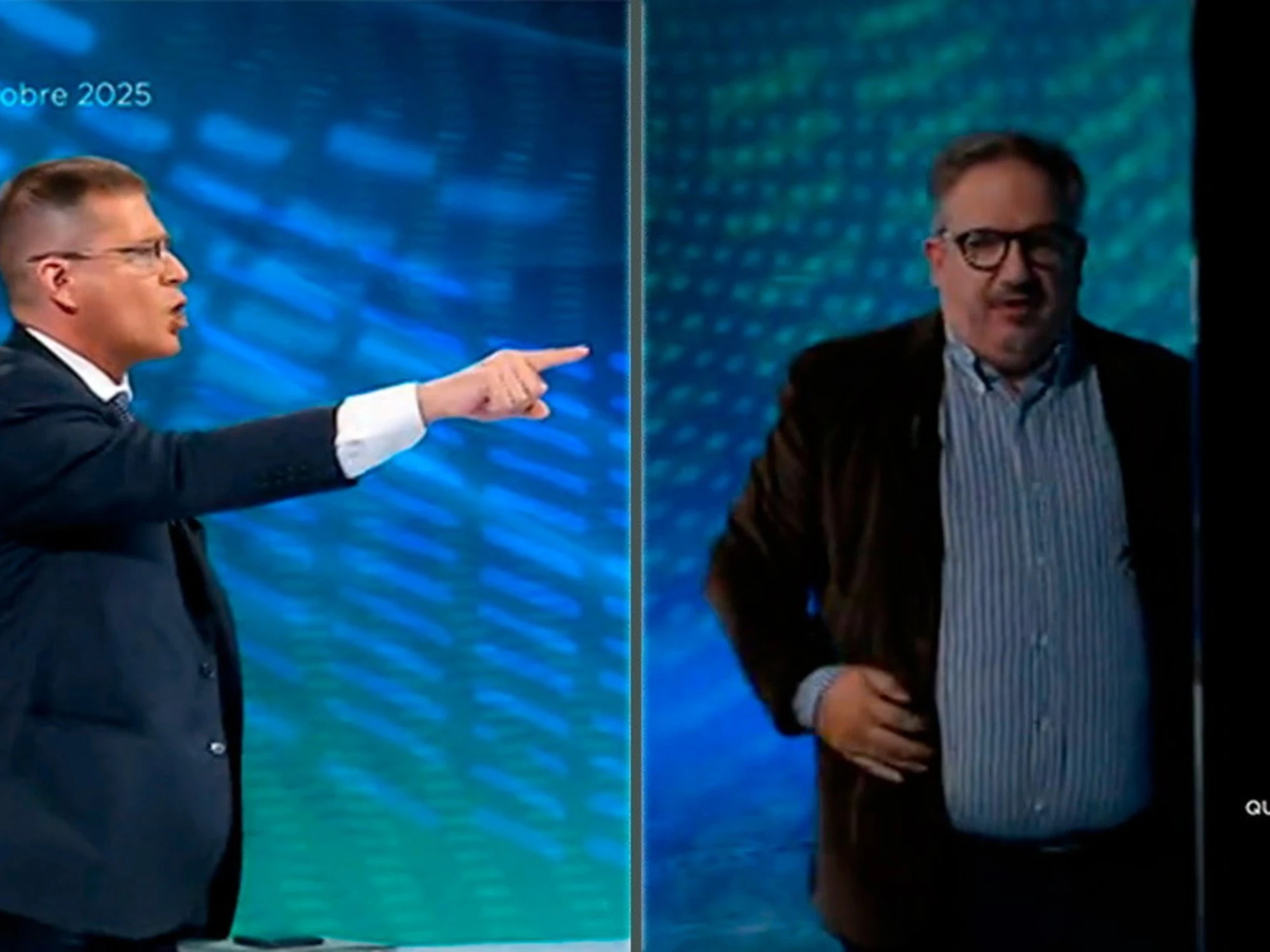 Telese perde la testa: vuol zittire Capezzone e scappa dallo studio